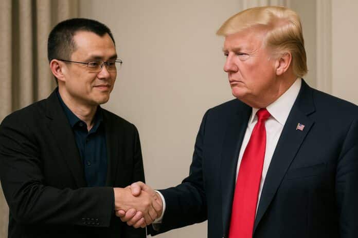 CZ Trump Handschlag