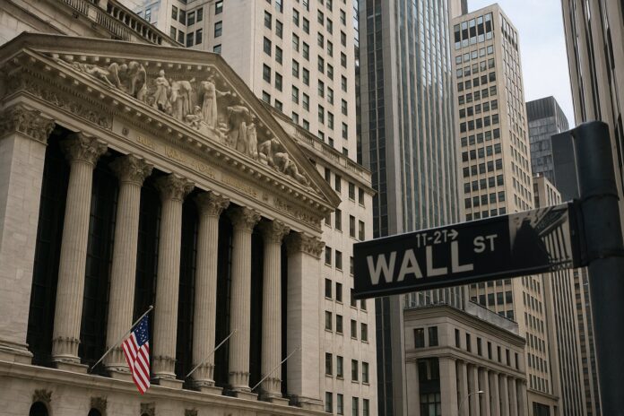 Wall Street in New York