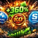 +360%, +116%, +31%! KO, AXS & SAND Gaming Kryptowährungen explodieren – welcher Coin ist jetzt der beste?