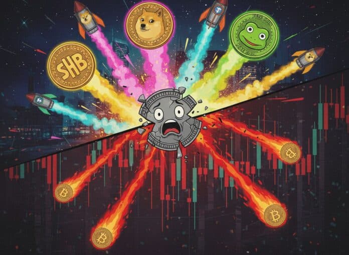 NYC Token crasht, DOGE, SHIB, PEPE schwächeln, BONK bleibt stark
