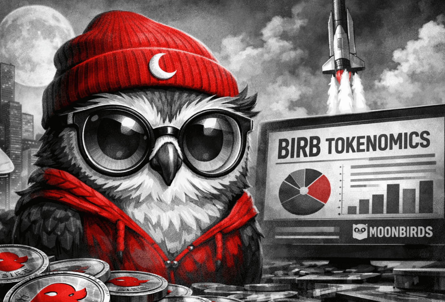 Krypto News: NFT-Projekt Moonbirds schockt mit BIRB Token - Coincierge.de |  Bitcoin-Blog