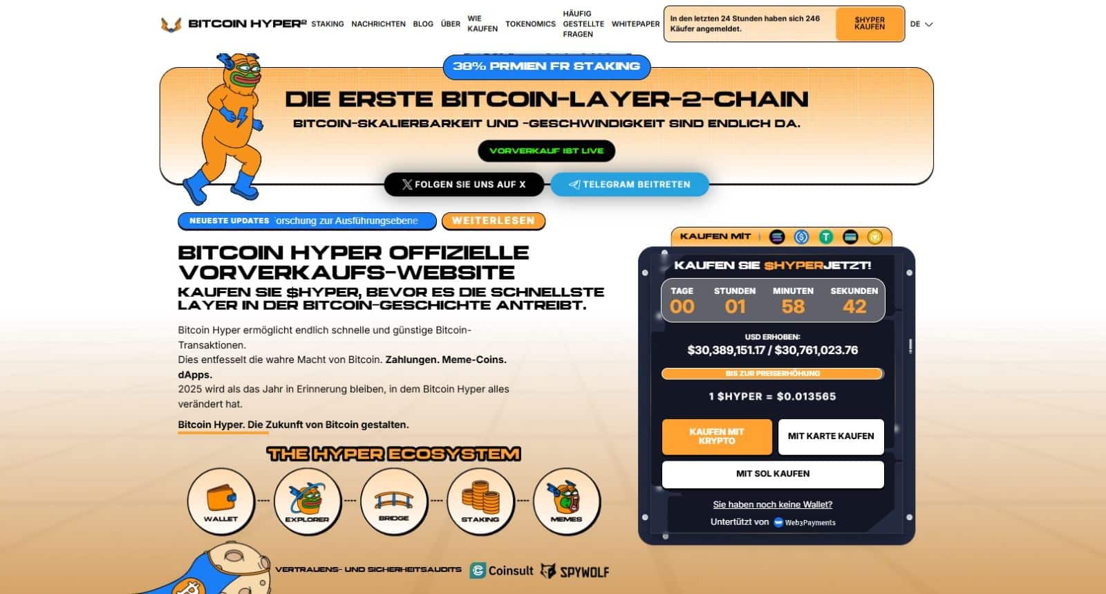 Bitcoin Hyper presale