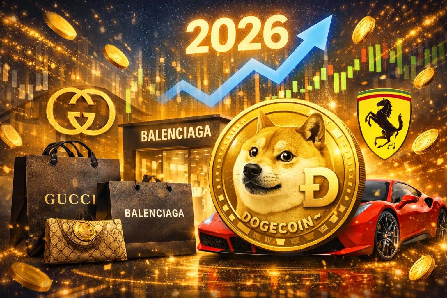 Dogecoin Prognose: Luxus-Marken öffnen sich DOGE