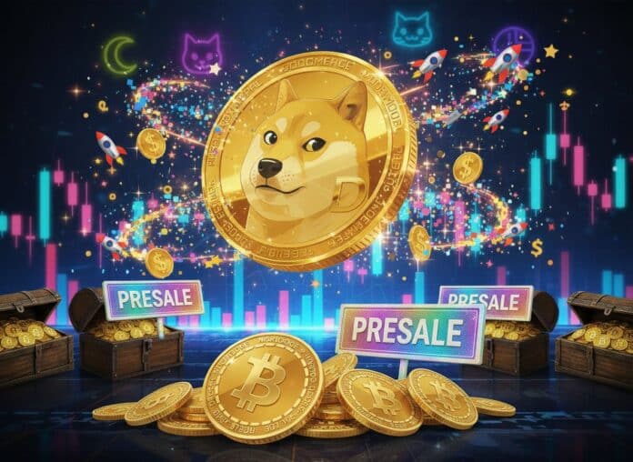 Marktdaten zu Futures, On Chain und Presale Maxi Doge