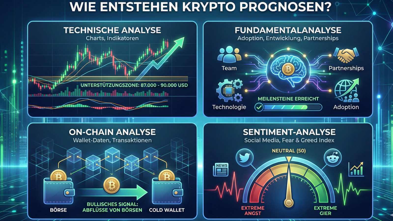 Krypto Prognose 2026-2030: Bitcoin, Ethereum & Altcoins Ausblick