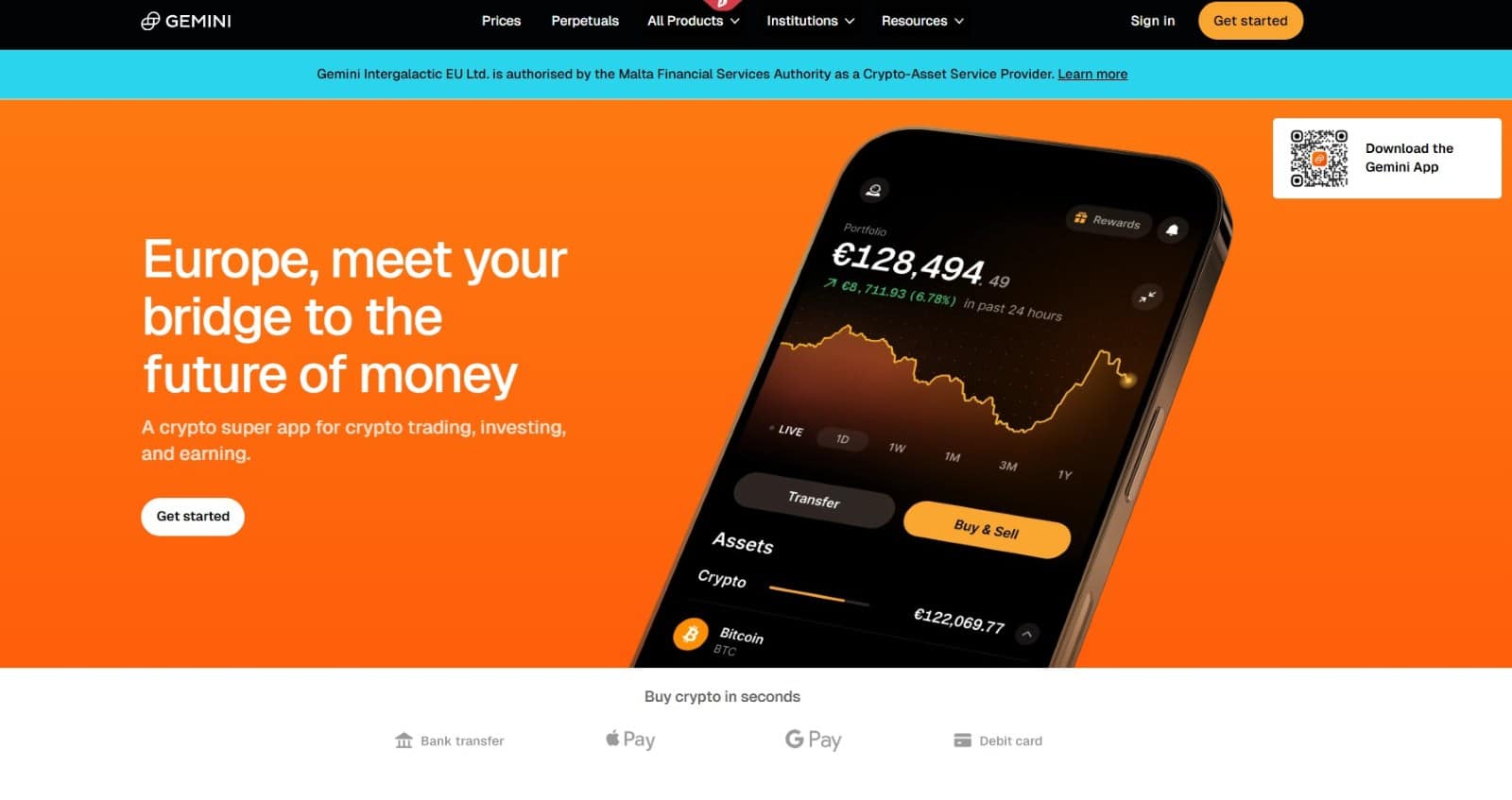 gemini borse homepage anmeldung