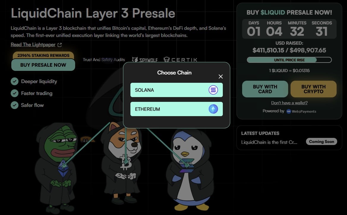 liquidchain_layer_3_presale_website_interface_sol_eth_krypto