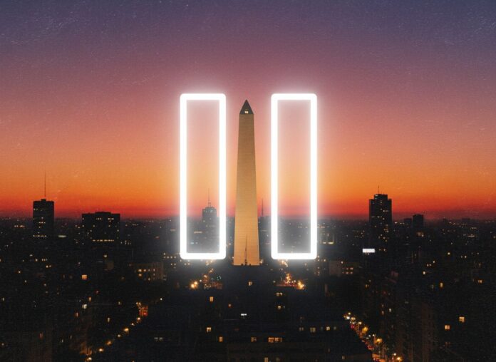 Obelisk in Buenos Aires.