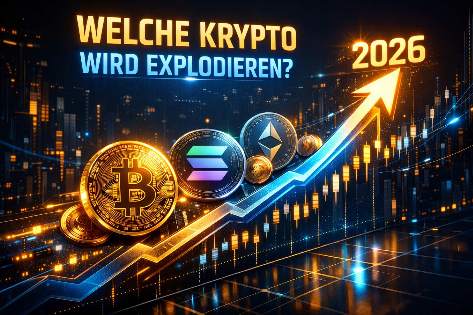Welche Krypto wird 2026 explodieren? Top 7 + Kriterien & Risiken