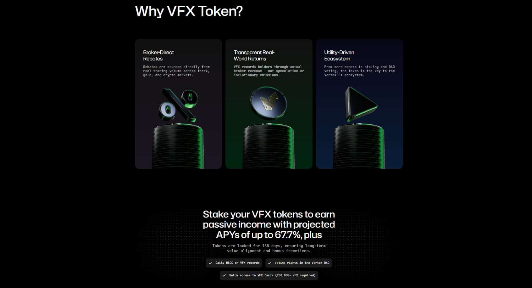 why VFX token kaufen