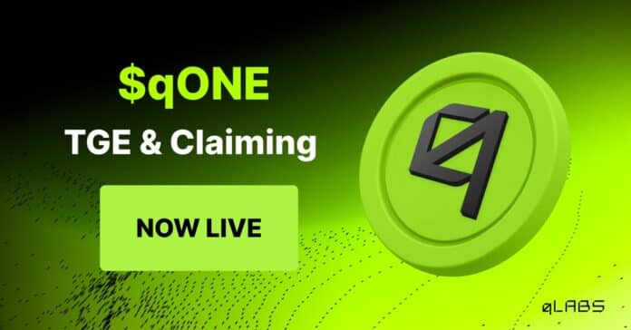 qONE Token claim