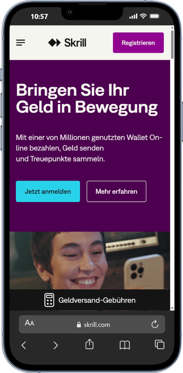 skrill homepage
