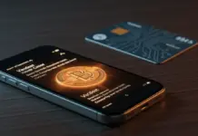 Pyra-Abschaltung und Drift-Exploit: Solanas Liquiditäts-Paradox Cryptocurrency wallet and deactivated payment card on desk representing Solana liquidity crisis