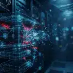 Digital security infrastructure under cyberattack with breached blockchain nodes and compromised access points