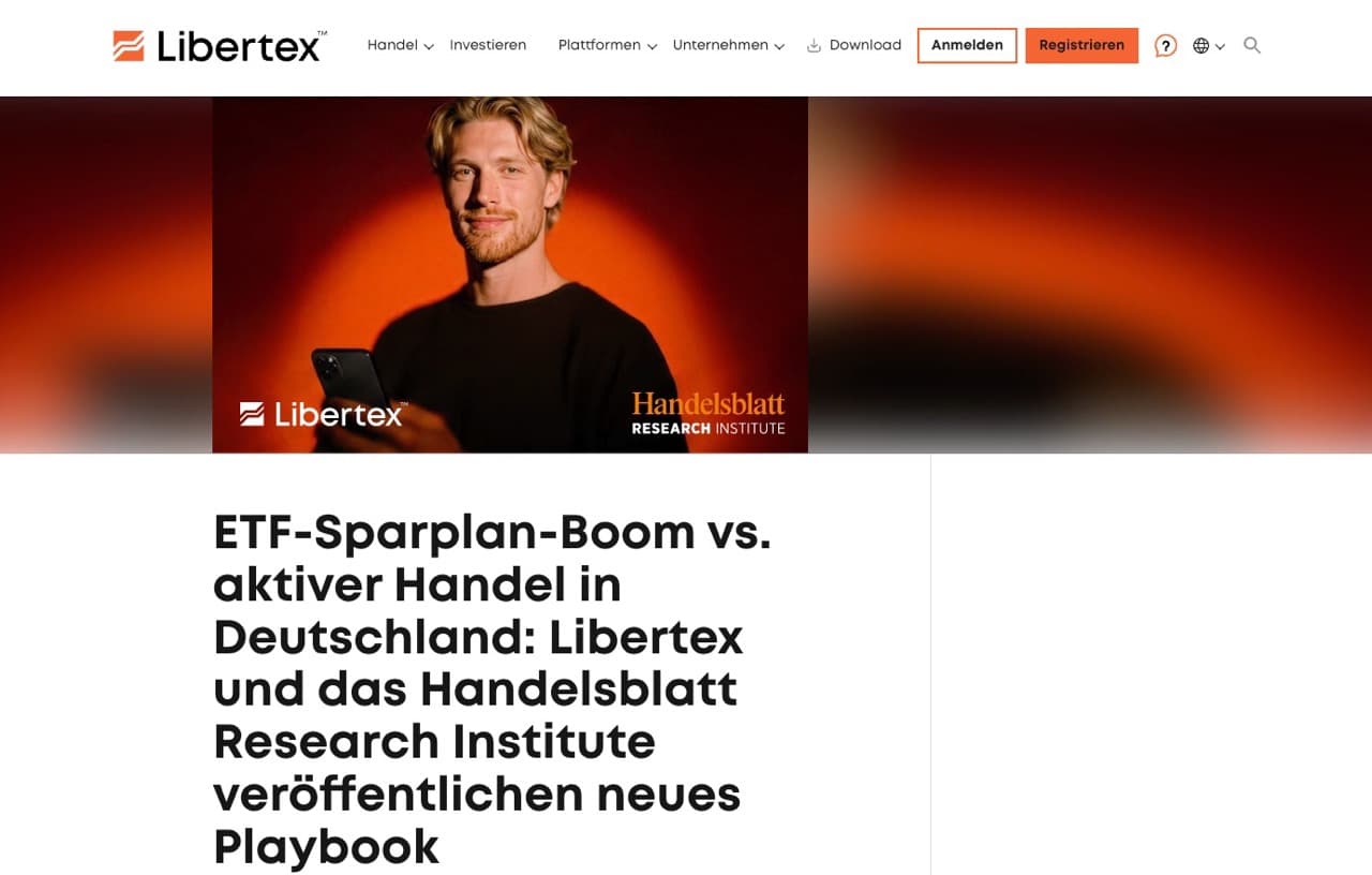 Libertex ETF Sparplan Boom