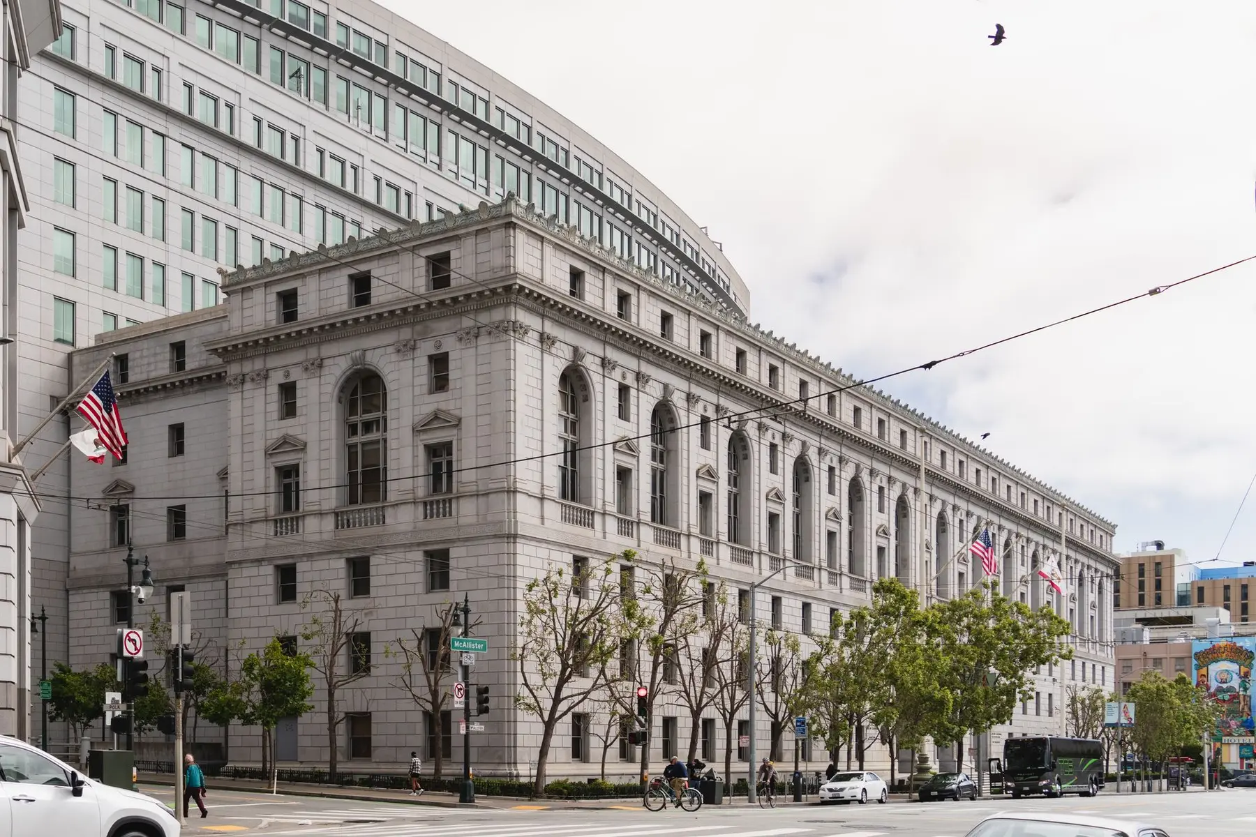 The exterior of the Commodity Futures Trading Commission building in Washington, D.C.