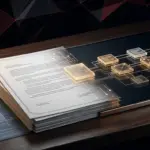 Digitale Hypothekenaufzeichnungen werden als prüfbare Blockchain-Records dargestellt