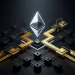 Ethereum-inspired network illustrating the FOCIL and Frame Transactions pillars of the Hegotá upgrade