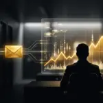 Symbolische Darstellung mutmaßlicher Insider-Trades mit vertraulichen Listing-Daten und Hyperliquid-Derivaten