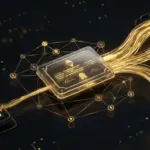Tokenisierte Aktien: Handel boomt, Onchain-Nutzung bleibt bei 5 Prozent Tokenisierte Aktien in einem Blockchain-Netzwerk mit starkem Handel und begrenzter DeFi-Nutzung